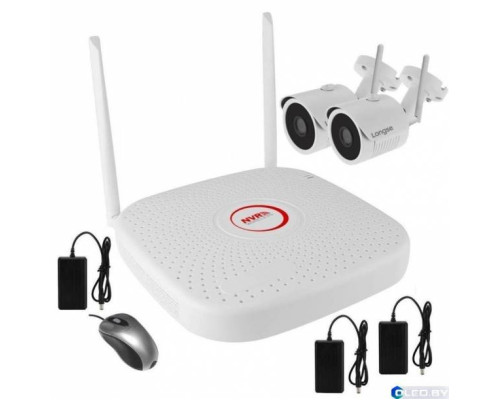 Комплект видеонаблюдения уличный 2 камеры Longse