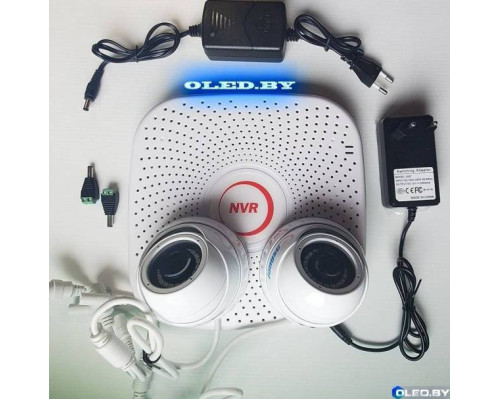 Комплект IP видеонаблюдения для дома на 4 камеры Longse 2Mp LS-N0909H