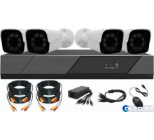 Комплект видеонаблюдения уличный 4 камеры Longse LS-KIT4