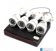 Комплект видеонаблюдения 4 камеры XPX K3904 2 MP