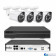 Комплект IP видеонаблюдения на 4 камеры XPX K3804 5 MP POE