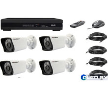 Комплект NVR + 4 IP 2Mp камеры VC-ARSENAL-4IP