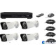 Комплект NVR + 4 IP 2Mp камеры VC-ARSENAL-4IP