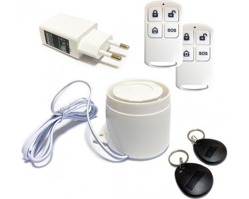 Комплект сигнализации Ginzzu HS-K04WL