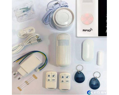 Комплект сигнализации Ginzzu HS-K04WL