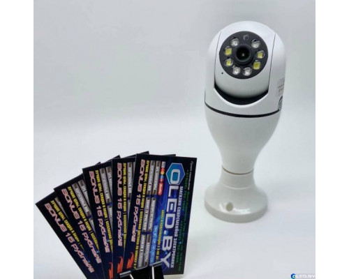 Беспроводная поворотная Wi-Fi IP камера XPX V380 E27