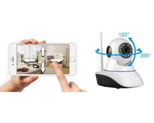 Беспроводная поворотнаяWi-Fi IP камера XPX EA200SS-ХИТ-