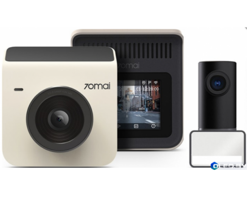 Видеорегистратор 70mai Dash Cam A400 + Rear Cam RC09 Ivory