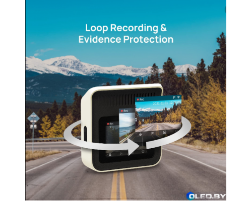 Видеорегистратор 70mai Dash Cam A400 + Rear Cam RC09 Ivory