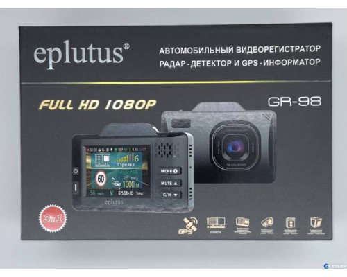 Видеорегистратор с радар-детектором Eplutus GR-98