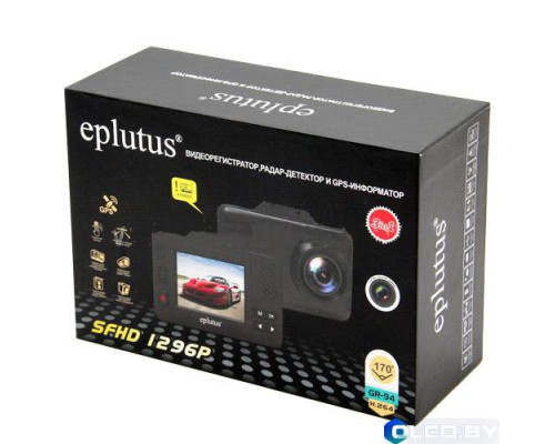Радар-детектор + видеорегистратор Eplutus GR-94