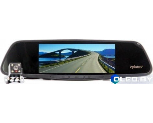 Автомобильный видеорегистратор-зеркало Eplutus D69