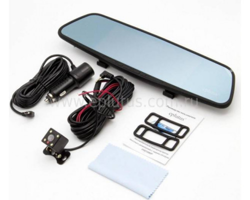 Автомобильный видеорегистратор-зеркало Eplutus D69