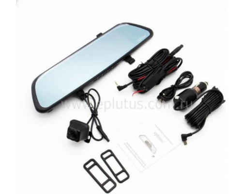 Автомобильный видеорегистратор-зеркало Eplutus D80