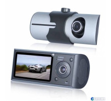 Видеорегистратор Eplutus DVR-R300M с 2 камерами, GPS и G-сенсором