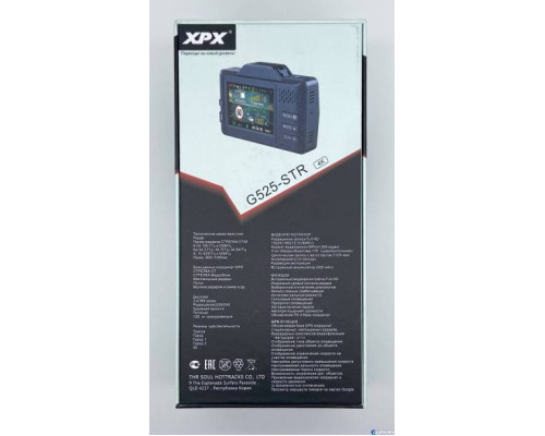 Радар-детектор + видеорегистратор XPX G525-STR signature