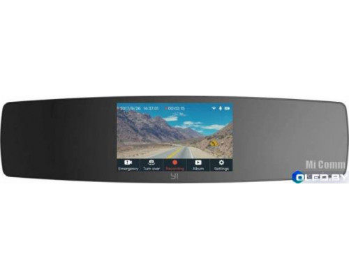Автомобильный видеорегистратор YI Mirror Dash camera YCS.1C17